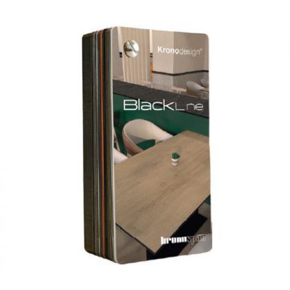 KRONOSPAN vzorkovník BlackLine 2026-vejár