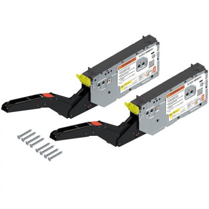 BLUM 22K2300T Aventos HK Top výklop slabý, Tip-on, Eclipse černá