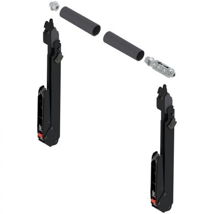 BLUM 22L3800 Aventos HL Top ramena - 390-540mm, Eclipse černá