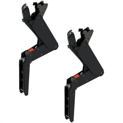 BLUM 22S3500 Aventos HS Top ramena, Eclipse černá