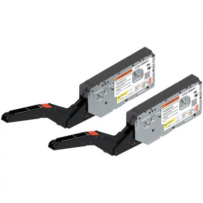 BLUM 22K2310T Aventos HK Top výklop slabý, Tip-on, eurošrouby, Eclipse černá