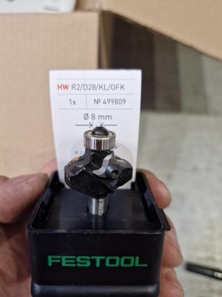 Výpredaj Požičovňa - FESTOOL Zaoblovacia fréza s vymen. rez. doštičkami S8 HW R2
