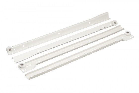 FGV kolieskový výsuv 550 mm biely