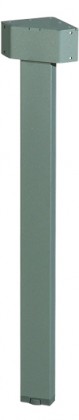 MILADESIGN rohová noha Mobi-Q MQ7601-N strieborná