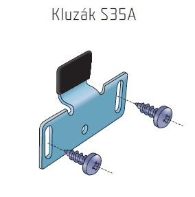 S-S35A horný jazdec posuvné kovanie