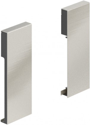 HETTICH 9140122 ArciTech sada spojok pre čelo vnútornej zásuvky 126mm antracit