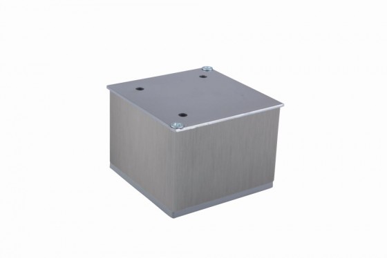 StrongLegs nábytková noha FA013, 100mm, imitácia nerezi