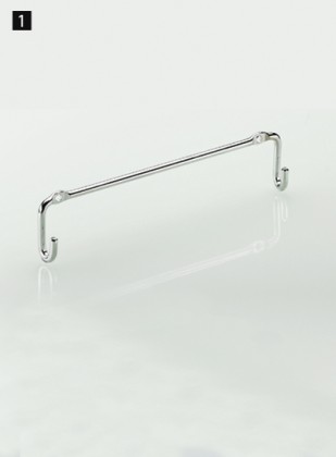 HETTICH 9079911 Lišta s háčikmy pre prád.kôš 200mm