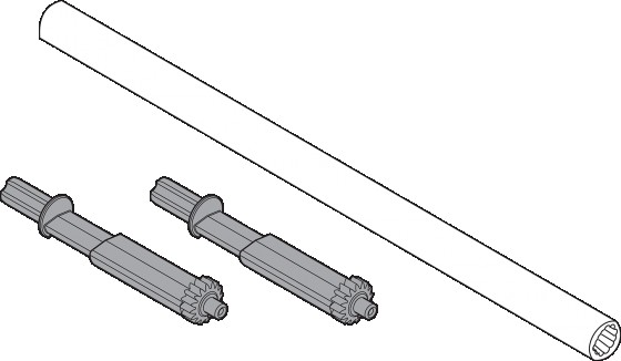 BLUM T55.1089ZR sada pastoriek a hriadeľ