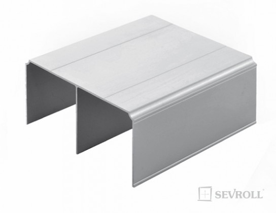 SEVROLL 01026 Gemini horné  vedenie 3m strieborná