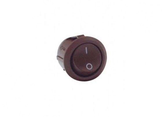 StrongLumio Vypínač kolískový R13 230V 4A hnědý