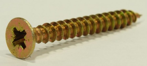Vrut 2,5x30 PZ žltý Zn
