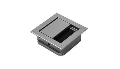 HETTICH 9133402 Káblová priechodka 70x70 alu