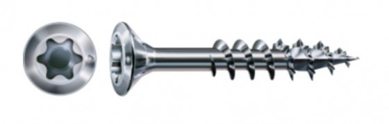 SPAX skrutka FEX-H 4x40 zápustná hlava TXS,W A3J,4C MH, čiastočný závit