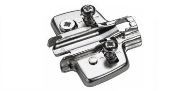 HETTICH 9071647 montážna podložka s predmontovanými krátkými eurošrúbamy, D=3mm