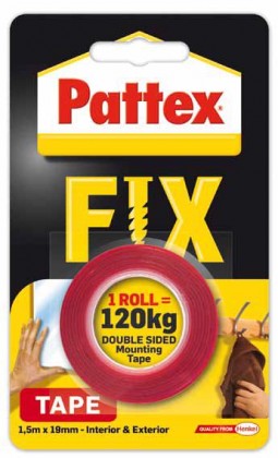 PATTEX FIX 120kg 19/1,5m lepiac pás