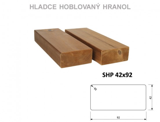 TERASY ThermoWood HRANOL SHP 42/92/3000