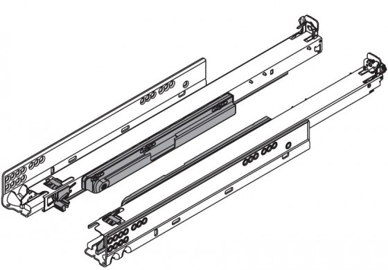 BLUM 760H3800T MOVENTO Tip-on 380mm 40kg