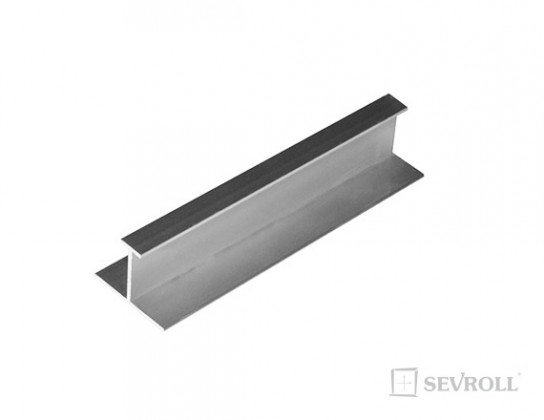 SEVROLL spojovacia lišta H08/18 3m strieborn