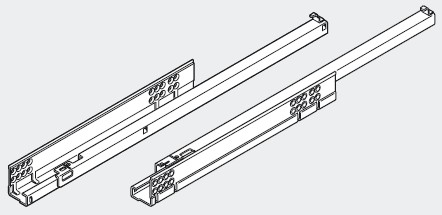 BLUM 550H4500.03 Tandem 3/4 Tip-on 450mm