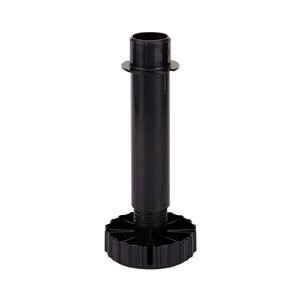 HETTICH 61851 Korrekt noha 100 mm čierna