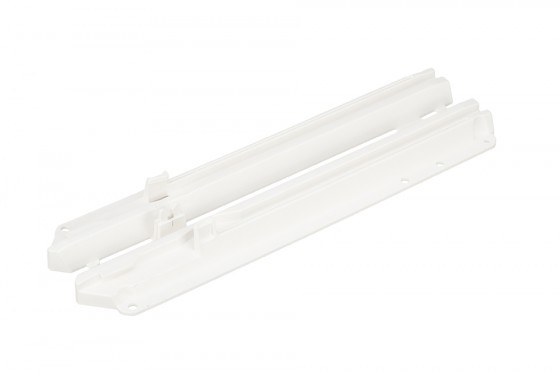 StrongWire Výsuv plastový Flex pre 18mm korpus biely