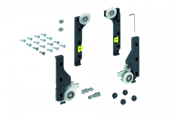 HETTICH 9156339 SlideLine M pre 1 dvere bez SiSy