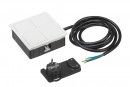 VersaHit Dual 2x230V (Schuko), biela RAL9010