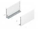 K-BLUM Legrabox F 400 mm/40 kg, Tip-on, biela SW-M, skrutka