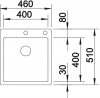 BLANCO 523392 Drez BLANCO CLARON 400-IF/A DX nerez Durinox®