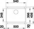 BLANCO 525154 Drez ETAGON 500-U basalt InFino manuál PuraPlus®