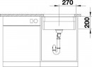 BLANCO 525154 Drez ETAGON 500-U basalt InFino manuál PuraPlus®