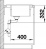 BLANCO 524529 drez ETAGON 6 antracit SILGRANIT® PuraDur® s excentrom