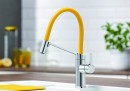 BLANCO 524813 Batéria VIU-S chróm/lemon, kiwi, orange, lava grey