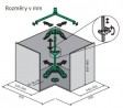 KES 260500 Revo 90° mechanizmus