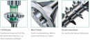 SPAX skrutka 6x160/65 zápustná hlava TXS,W,4C MH, čiastočný závit