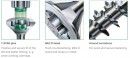 SPAX skrutka 4,5x40/25 zápustná hlava TXS,W,4C MH, čiastočný závit