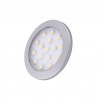 LED bodovka Orbit 1,5 W, 12 V, 16 LED, alu teplá biela