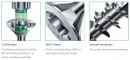 SPAX skrutka 3x35/23 zápustná hlava TXS,W,4C MH, čiastočný závit
