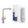 GROHE Blue Home základná sada s výpusťou tvar L 31539DC0 supersteel