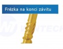 GPR skrutka do dreva T30 6x100/48 tanierová hlava zinok žltá, čiastočný závit
