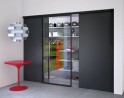 TERNO Universal Evolution sada pre posuvné dvere 3000x1500mm strieborná