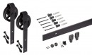 K-StrongLine Barnio sada Big 2m bez tlmenia, 30-40mm čierna mat