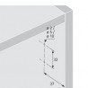 HETTICH 9239087 P2Os pre závesy (elektrický), tmavá šedý