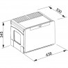 FRANKE Sorter Cube 50, 1x14l + 1x18l