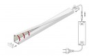 StrongLumio profil LED Slash 8 plast mliečny 2000mm