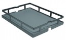 K- StrongWire potravinová skriňa 450 mm / 1260-1590 mm, tmavo šedá