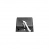 BLANCO 525873 Drez DALAGO 6 čierny s excentrom Silgranit PuraDur