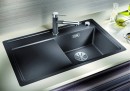 BLANCO 523833 drez ZENAR 45S-F sivá skala InFino s excentrom SILGRANITPuraDur