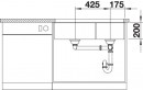 BLANCO 523584 Drez SUBLINE 480/320-U antracit InFino manuál SILGRANIT PuraDur